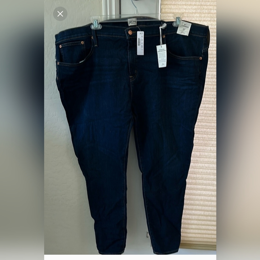 NEW j crew denim size 37- 24 wide